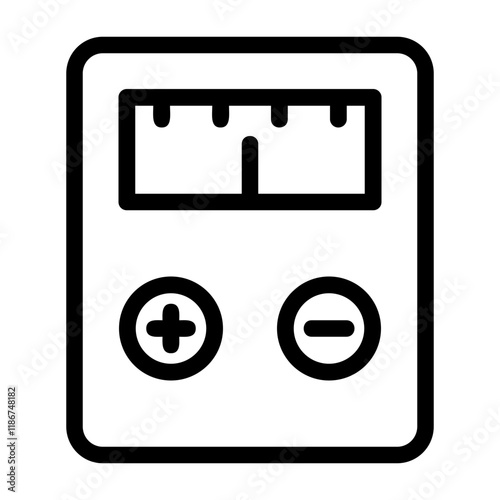 Voltmeter Icon