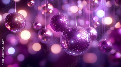 Dreamy Gradient Bubbles with Gentle Glow in High-Quality Set-Up