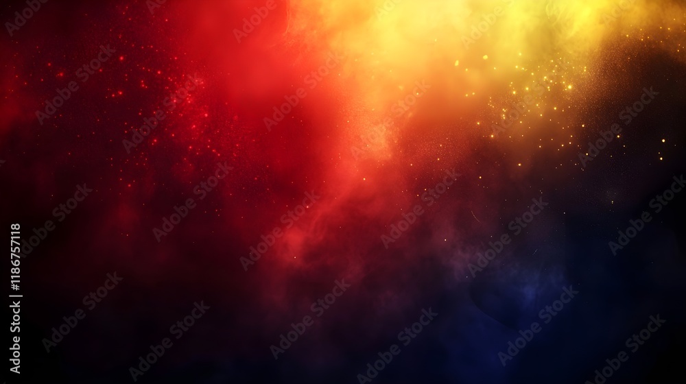 Fototapeta premium Cheerful Gradient Background with Soft Abstract Colors and Detail