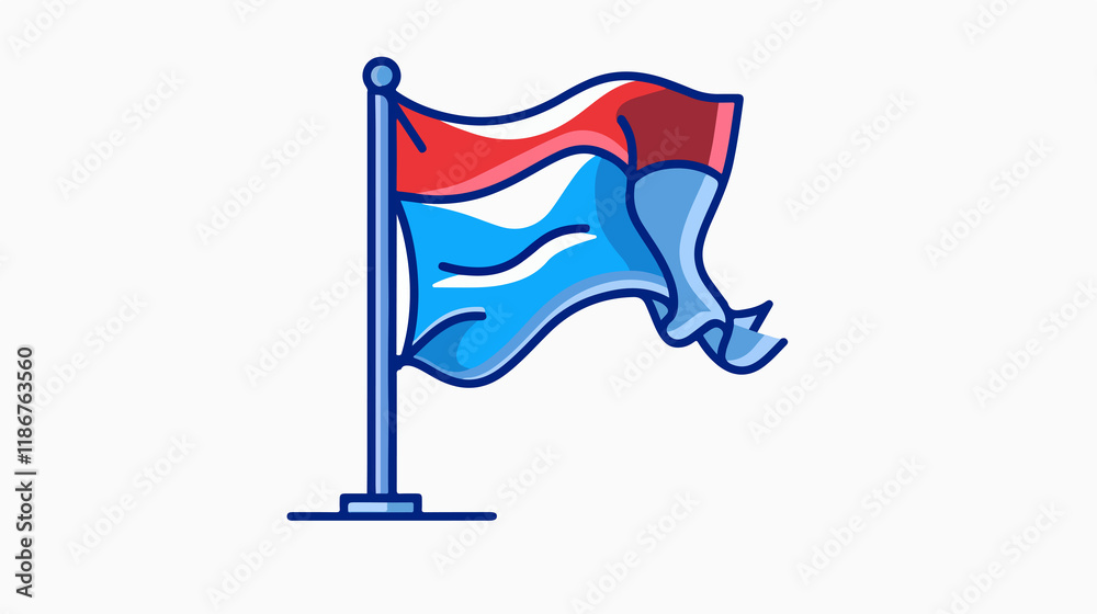 custom made wallpaper toronto digitalNational Flag Icon representing Identity - Symbol of Patriotism and Unity