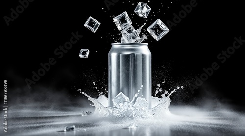can with splash water

