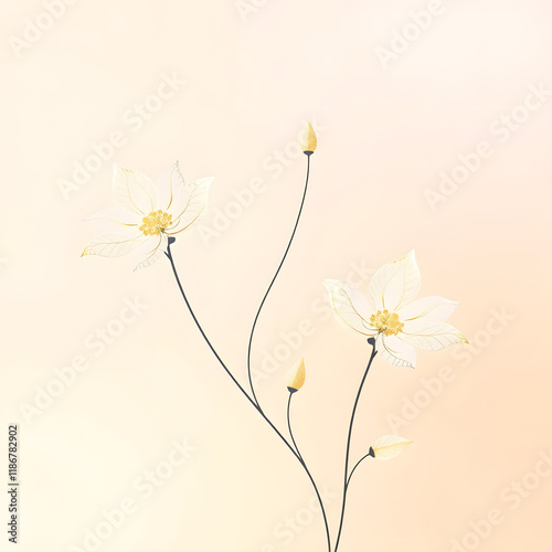 Elegant Blooms: Minimalist Modern Floral Designs