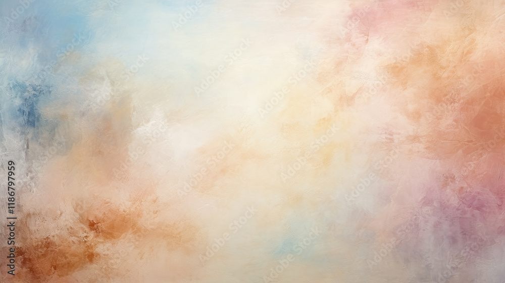 Vibrant abstract background showcasing soft hues of blue, pink, and orange for artistic projects and design work