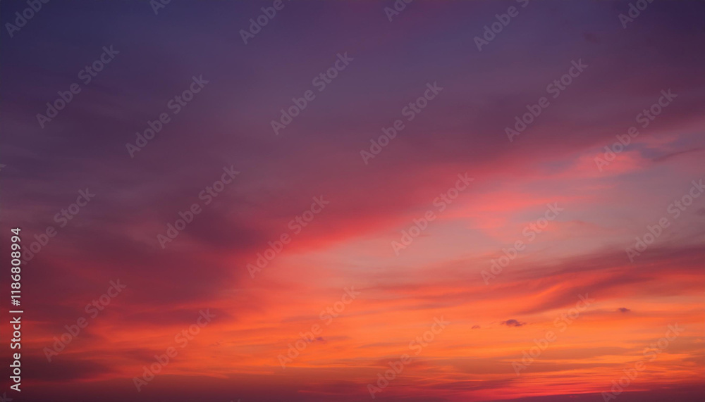 dusk sky with gradient pastel orange and deep crimson sundown afterglow dusk sky with gradient pastel orange and deep crimson sundown afterglow