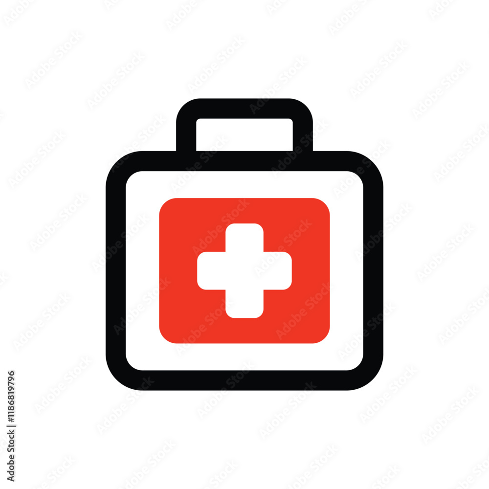 first aid kit vector illustration design first aid kit vector illustration design