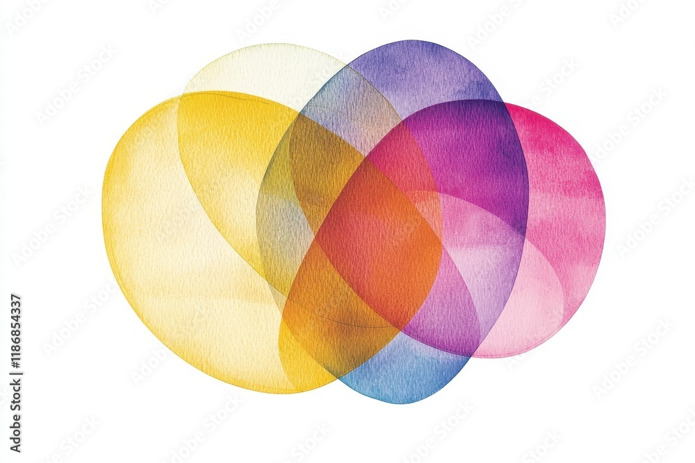 A vibrant blend of overlapping watercolor shapes in yellow, purple, and pink creates a dynamic and abstract visual experience. A vibrant blend of overlapping watercolor shapes in yellow, purple, and pink creates a dynamic and abstract visual experience.