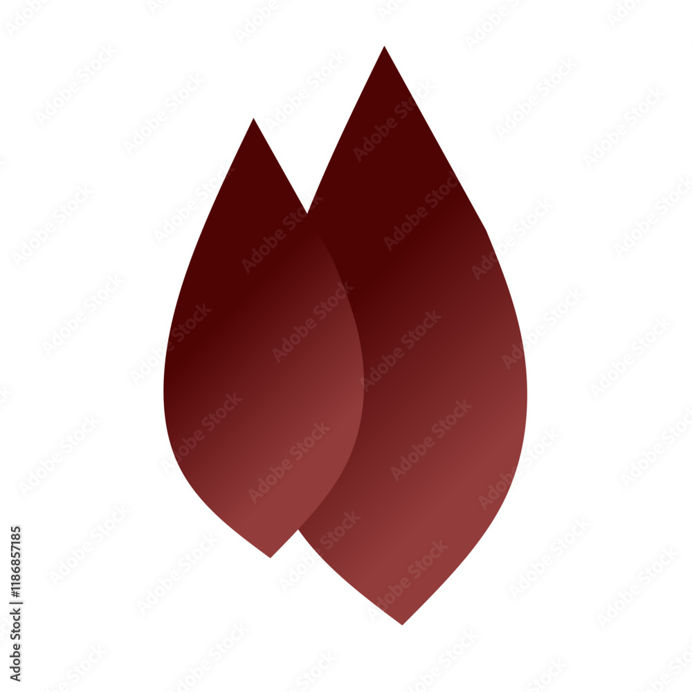 Fototapeta premium drop of blood vector