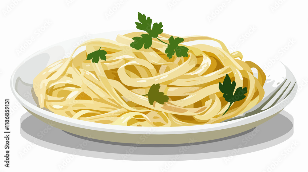 Tempting Fettuccine Alfredo Pasta Dish For Gourmet Food Lovers Tempting Fettuccine Alfredo Pasta Dish For Gourmet Food Lovers