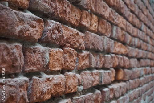 brick pattern wall surface background, seamless wall surface backdrop, brick wall pattern background photo