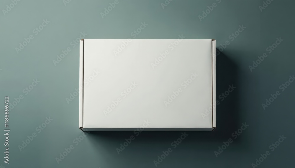 Obraz premium Box Template Mockup. With copy space