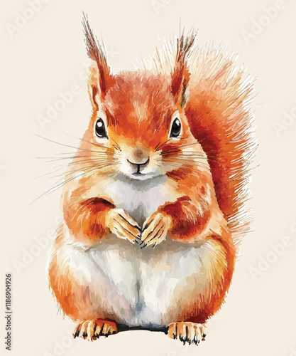 squirrel with nut