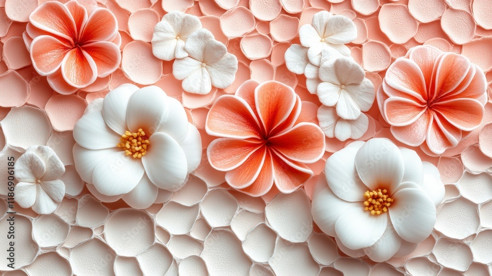Obraz premium A close-up of textured handmade paper with uneven fibers and a rustic finish, isolated on a neutral background, perfect for eco-friendly designs.