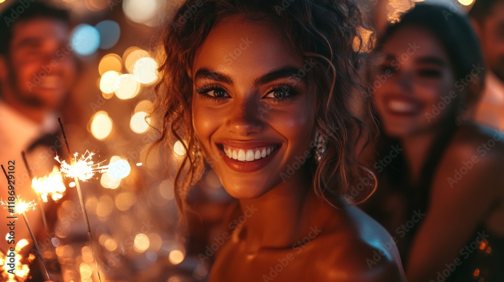 Groups of friends gather around a table, smiling and celebrating at night. The ambiance is bright with sparkling lights, and joy radiates from their faces as they enjoy the moment together. Groups of friends gather around a table, smiling and celebrating at night. The ambiance is bright with sparkling lights, and joy radiates from their faces as they enjoy the moment together.