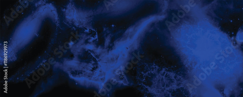 Interstellar Currents Sweeping Across the Cosmic Expanse, Weaving an Abstract Symphony of Motion and Color

