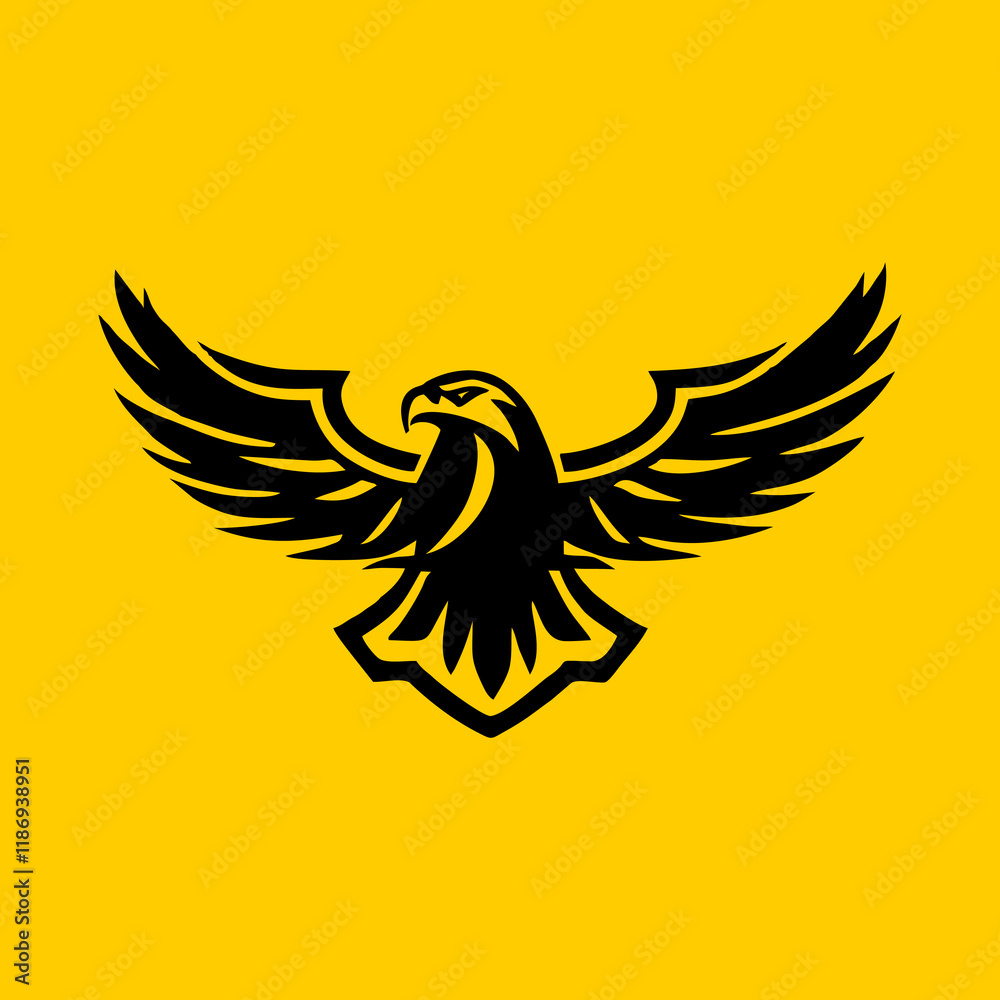 Fototapeta premium eagle in the form of an eagle