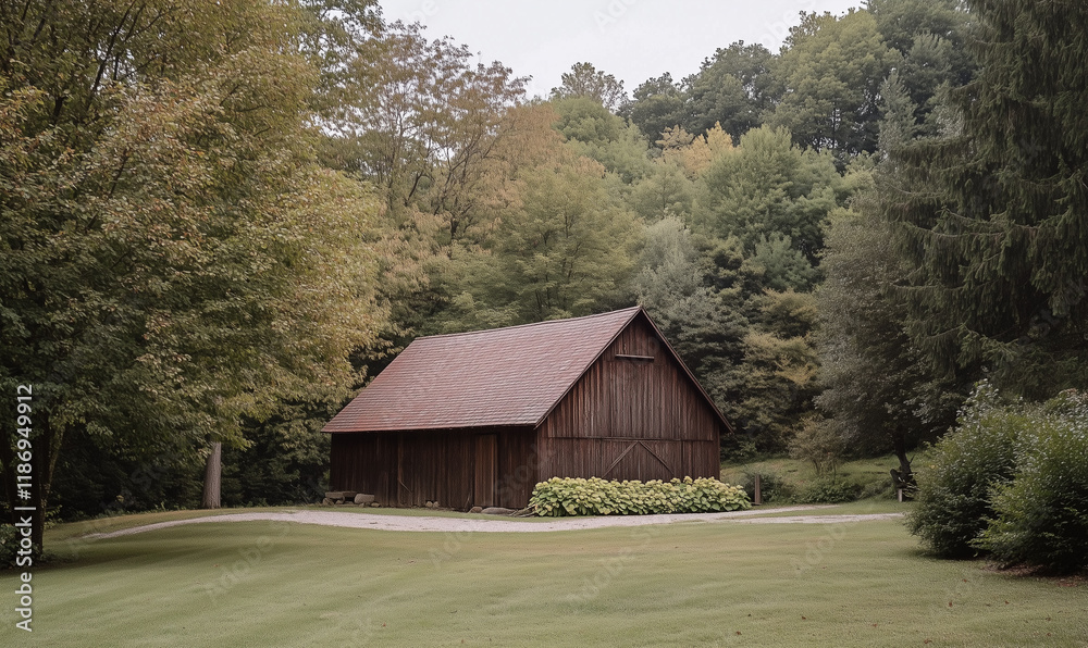 Fototapeta premium A rustic barn