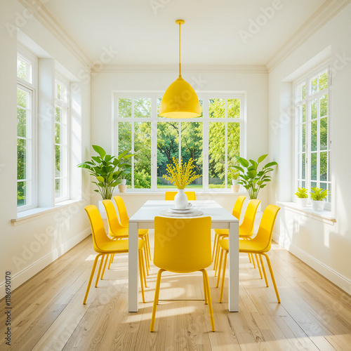 Modern interior design and decoration