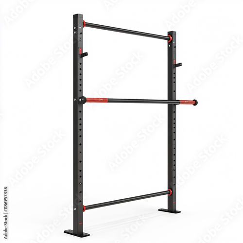 Floating Pull-Up Bar System for a Productive Home Workout Exercise    