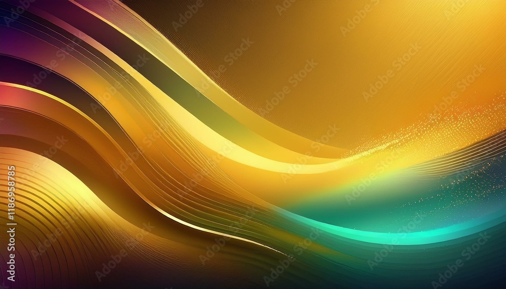 Obraz premium abstract colorful rainbow soft gradient background; space for text and design
