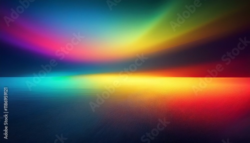 abstract colorful rainbow soft gradient background; space for text and design