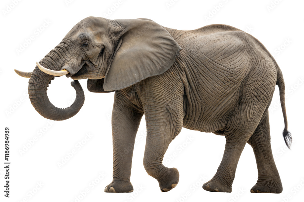 Obraz premium African Elephant Walking