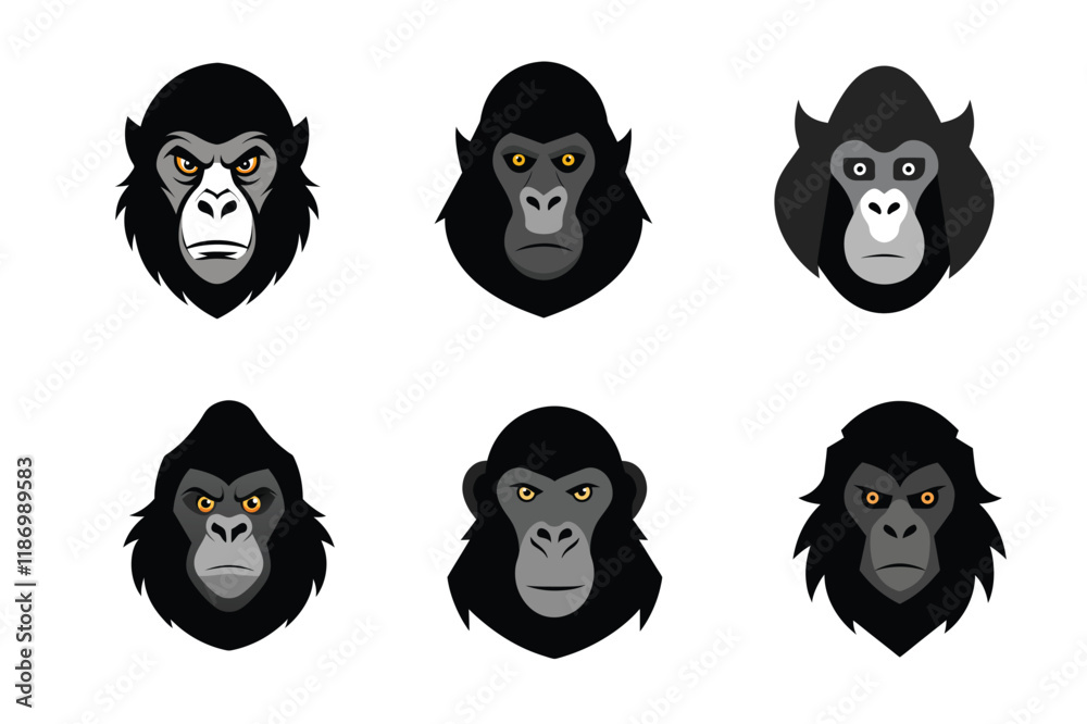 Fototapeta premium Gorilla head