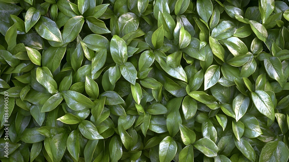 Vibrant Tropical Jungle Leaves with Photorealistic Detail and Ambiance Vibrant Tropical Jungle Leaves with Photorealistic Detail and Ambiance