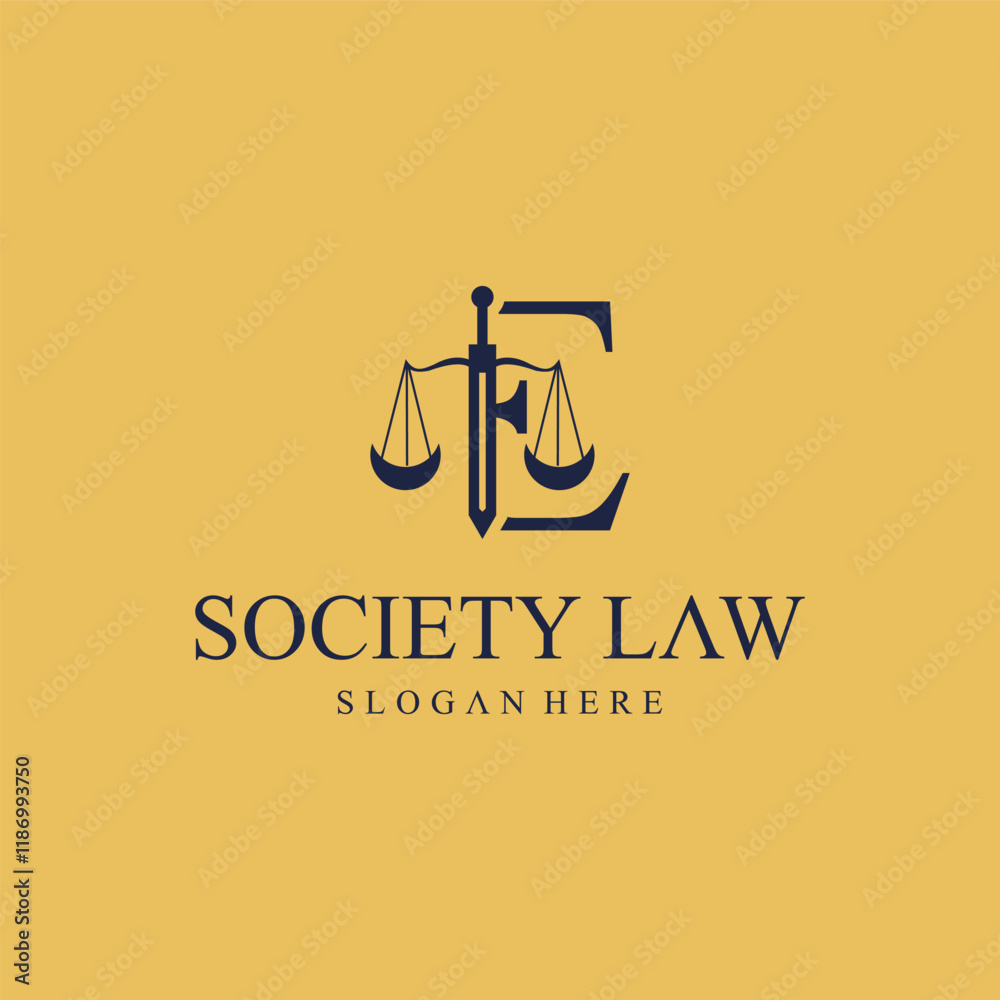 collection of justice logos, creative justice logos in gold color. collection of justice logos, creative justice logos in gold color.
