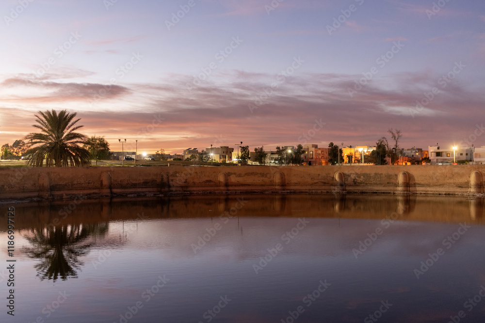 Fototapeta premium Bassin des Aghlabides à Kairouan