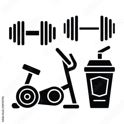 Fitness Activities Icons