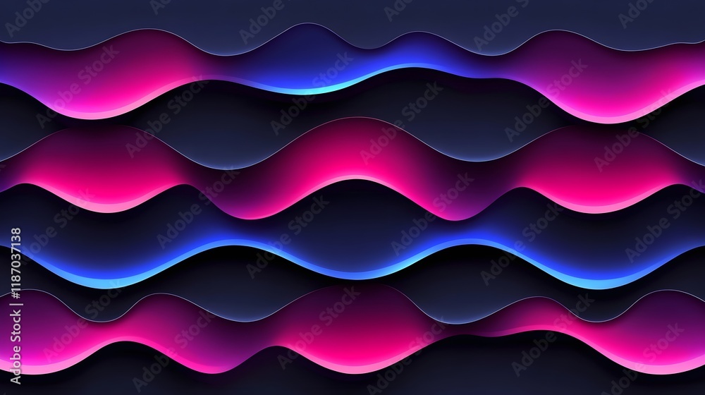 Soft Wave Pattern in Shades of Blue and Pink with High Resolution Detail Soft Wave Pattern in Shades of Blue and Pink with High Resolution Detail