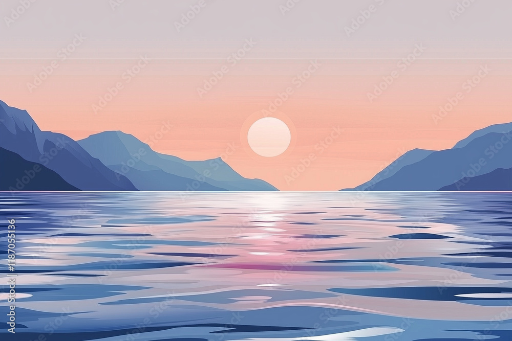 Beautiful landscape of pastel sky background Beautiful landscape of pastel sky background