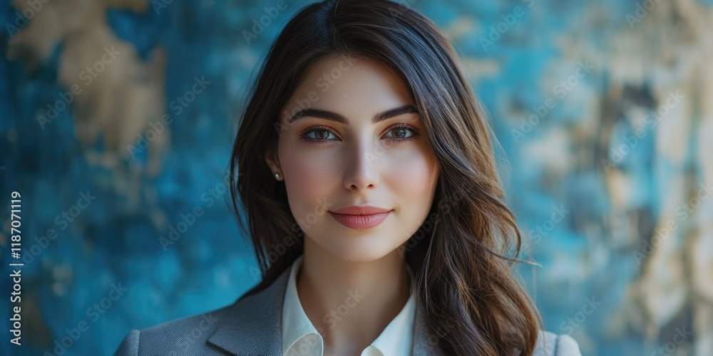 Portrait of a Woman with a Professional Look Portrait of a Woman with a Professional Look