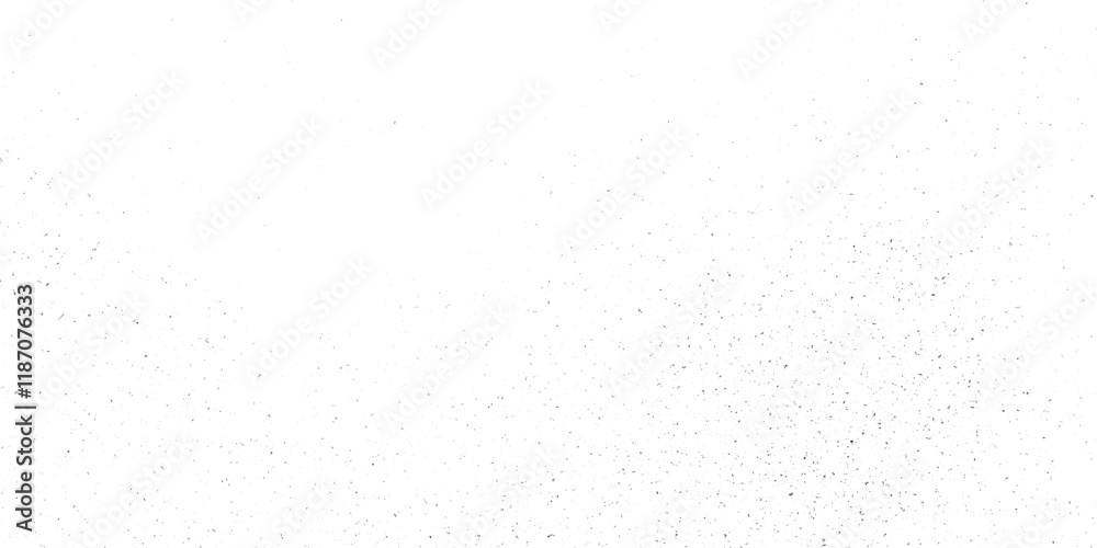 Fototapeta premium Dark grainy texture on white background Subtle halftone grunge urban texture vector. Vector Illustration