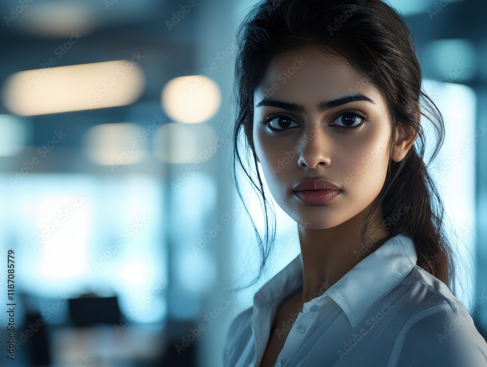 Fototapeta premium Determined Businesswoman