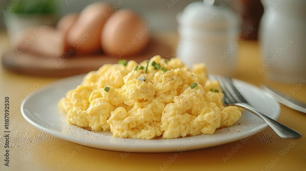 Scrumptious Scrambled Eggs: A Delicious Breakfast