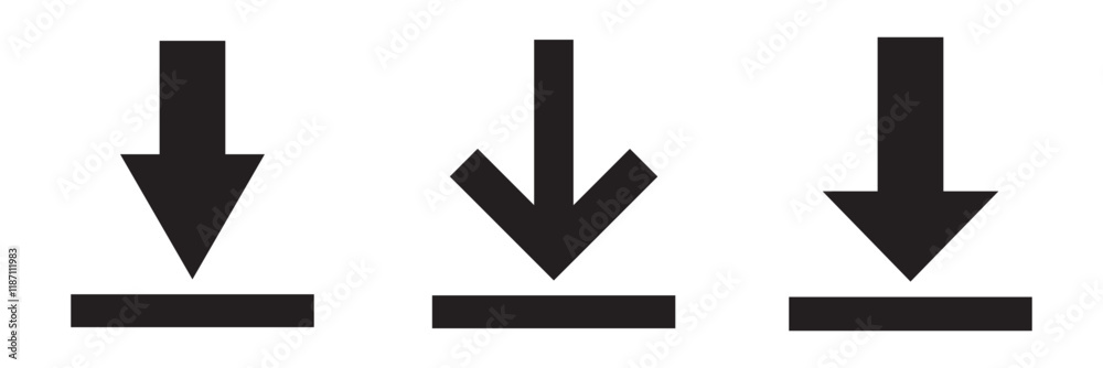 Download flat vector icon. install symbol. Download icon. Modern, simple flat vector illustration. Download flat vector icon. install symbol. Download icon. Modern, simple flat vector illustration.