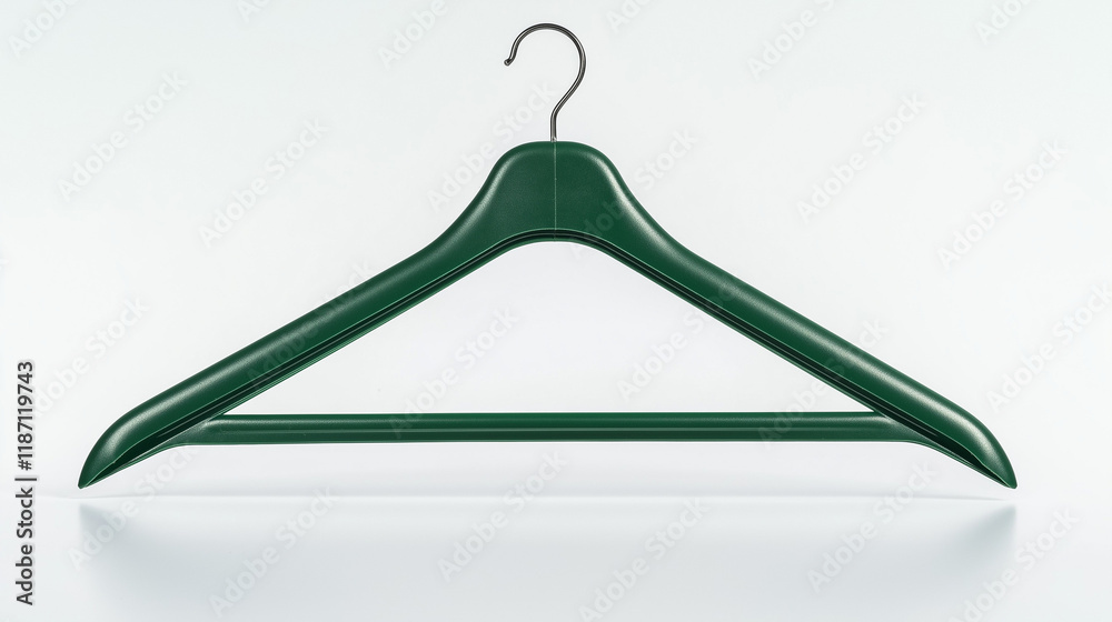 green hanger for clothes isolated on white background green hanger for clothes isolated on white background