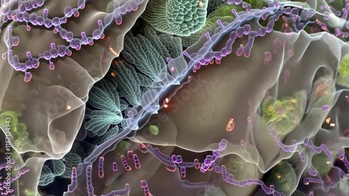 Visual representation of brain activity surges during cognitive tasks.