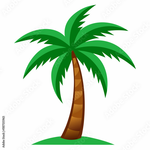 palm tree vector illustration