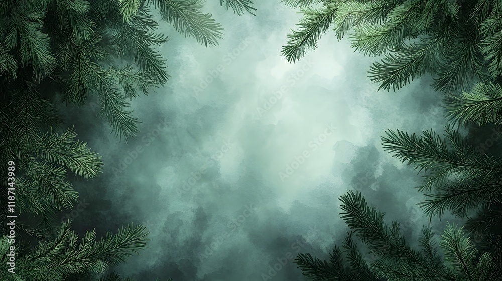 Obraz premium Enchanting Winter Forest