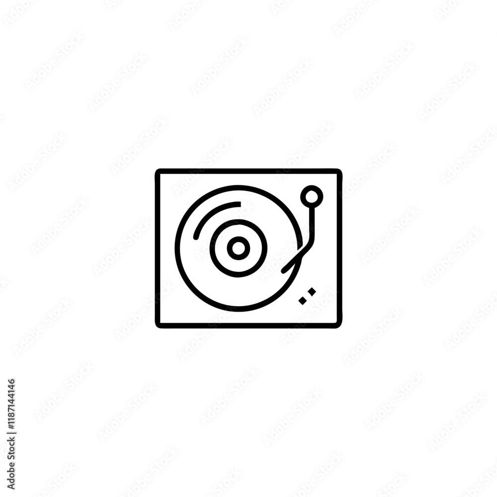 turntable icon on transparent background
turntable icon on transparent background
