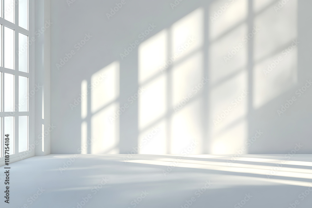 Fototapeta premium empty room with window
