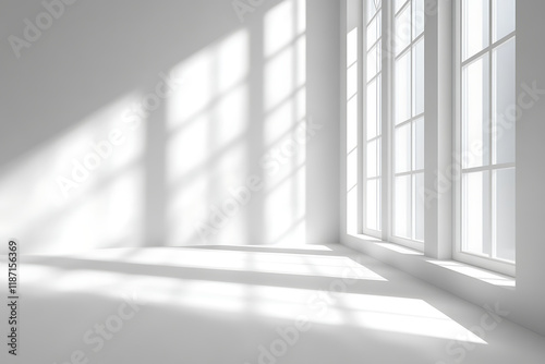 empty room with window