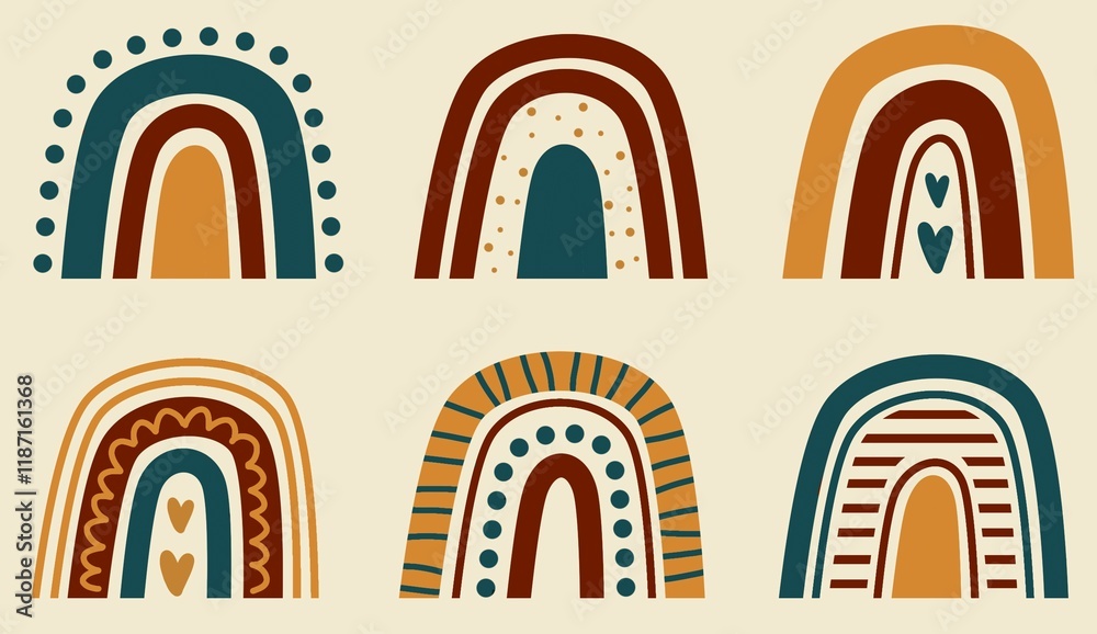 A playful set of boho rainbow digital art. Cozy colorful rainbow illustrations. colorful pattern digital prints for background and wallpaper. ornament journal cellophane tape pattern A playful set of boho rainbow digital art. Cozy colorful rainbow illustrations. colorful pattern digital prints for background and wallpaper. ornament journal cellophane tape pattern