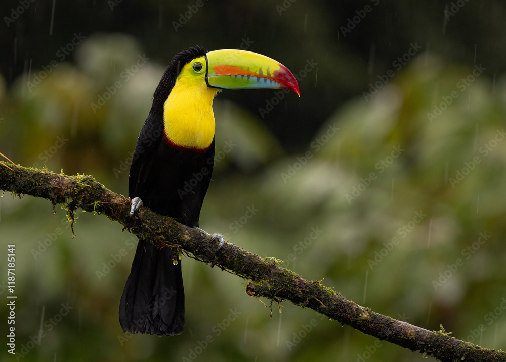 Naklejka premium A toucan in Costa Rica
