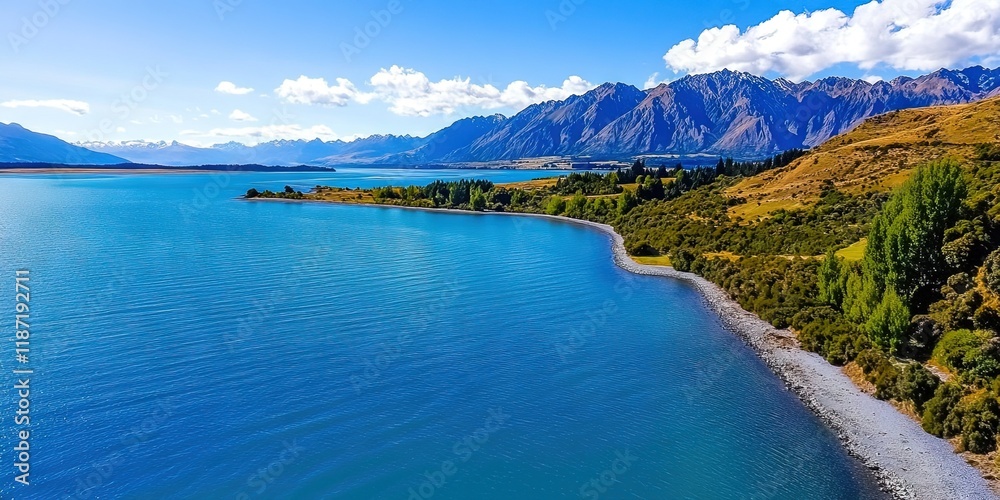 Naklejka premium new zealand, travel 