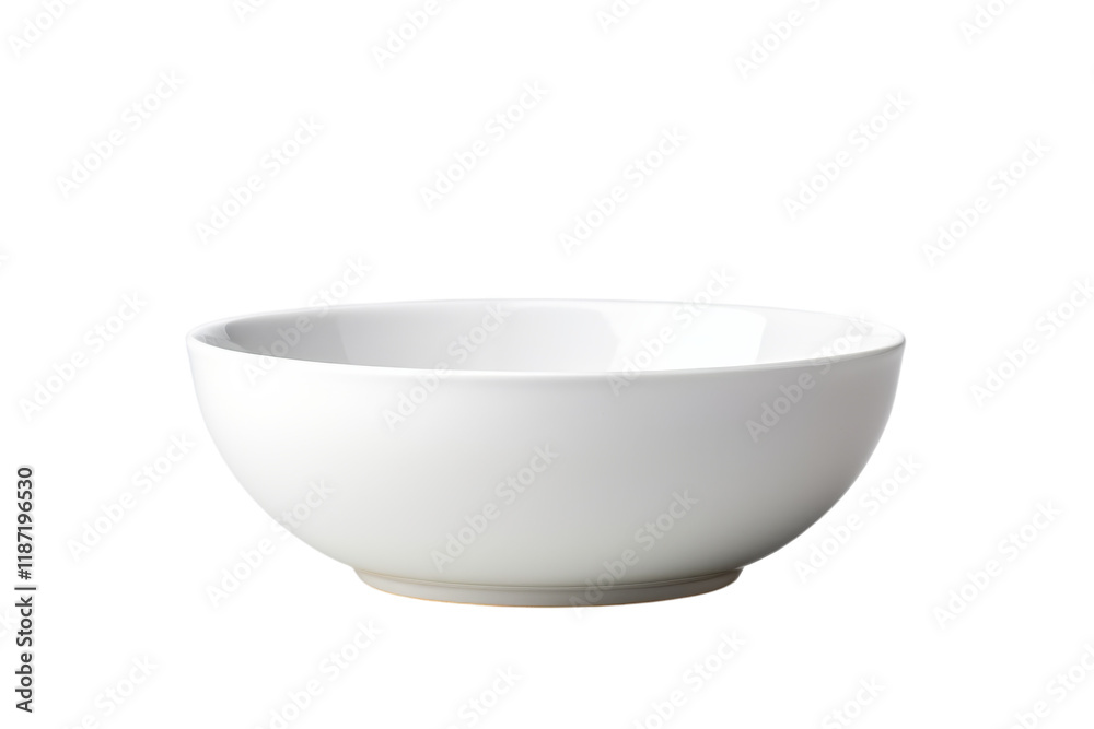 White ceramic bowl placed on a neutral background during a minimalistic kitchen setup White ceramic bowl placed on a neutral background during a minimalistic kitchen setup
