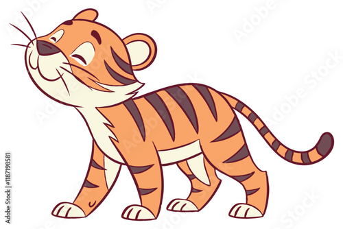 tiger cartoon character
