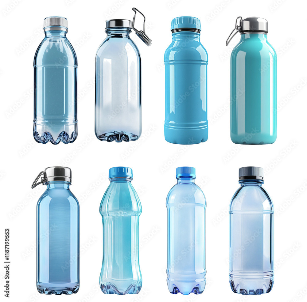 Pack Water Bottle on Table, Capturing Simplicity and Freshness set Against a Transparent Background for Healthy Lifestyle, Hydration, or Product Photography Pack Water Bottle on Table, Capturing Simplicity and Freshness set Against a Transparent Background for Healthy Lifestyle, Hydration, or Product Photography